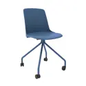 UNO Quad Base Conference Chair with Colour Matched Frame